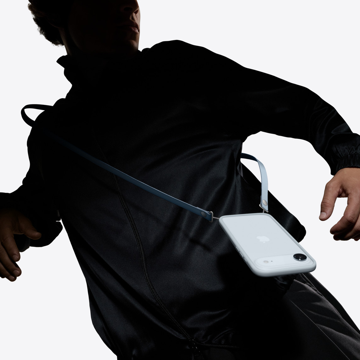 APPLE IPHONE CROSSBODY STRAP BLACK MGGL4 - Image 3