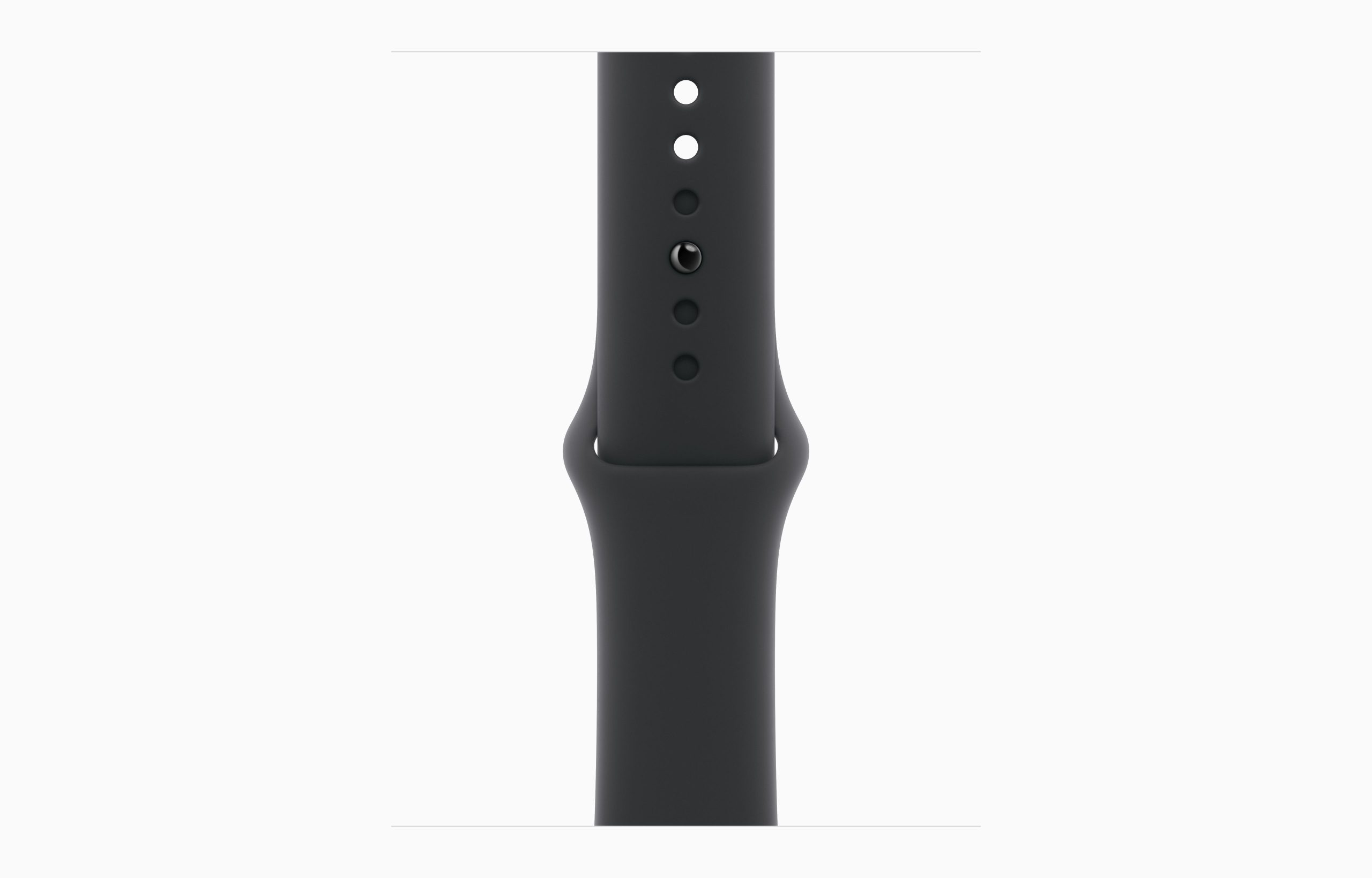 APPLE WATCH SERIES 11 GPS 42MM 2025 SPACE GREY ALUMINIUM CASE WITH BLACK SPORT BAND - M/L MEQX4 - Image 3