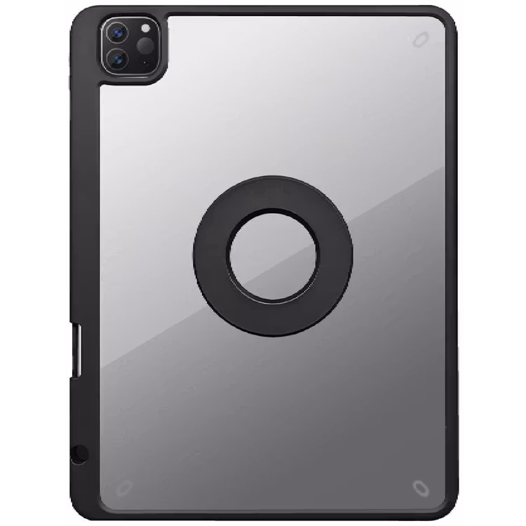 GREEN LION IPAD PRO 11 INCH TRANSPARENT FOLIO CASE BLACK GNTPFLIPDC11BK - Image 2