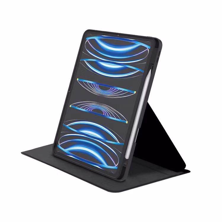 GREEN LION IPAD PRO 11 INCH TRANSPARENT FOLIO CASE BLACK GNTPFLIPDC11BK - Image 6