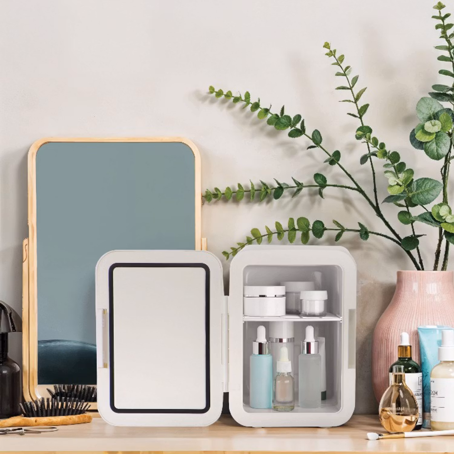 PORODO LIFESTYLE ECHOCHILL 4L MINI COOLING FRIDGE WHITE PDLFST4LMFWH - Image 8