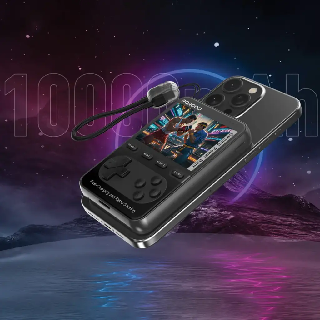 PORODO ARCADEVOLT 10000MAH MAGSAFE POWERBANK BLACK PDPBXH002BK - Image 5