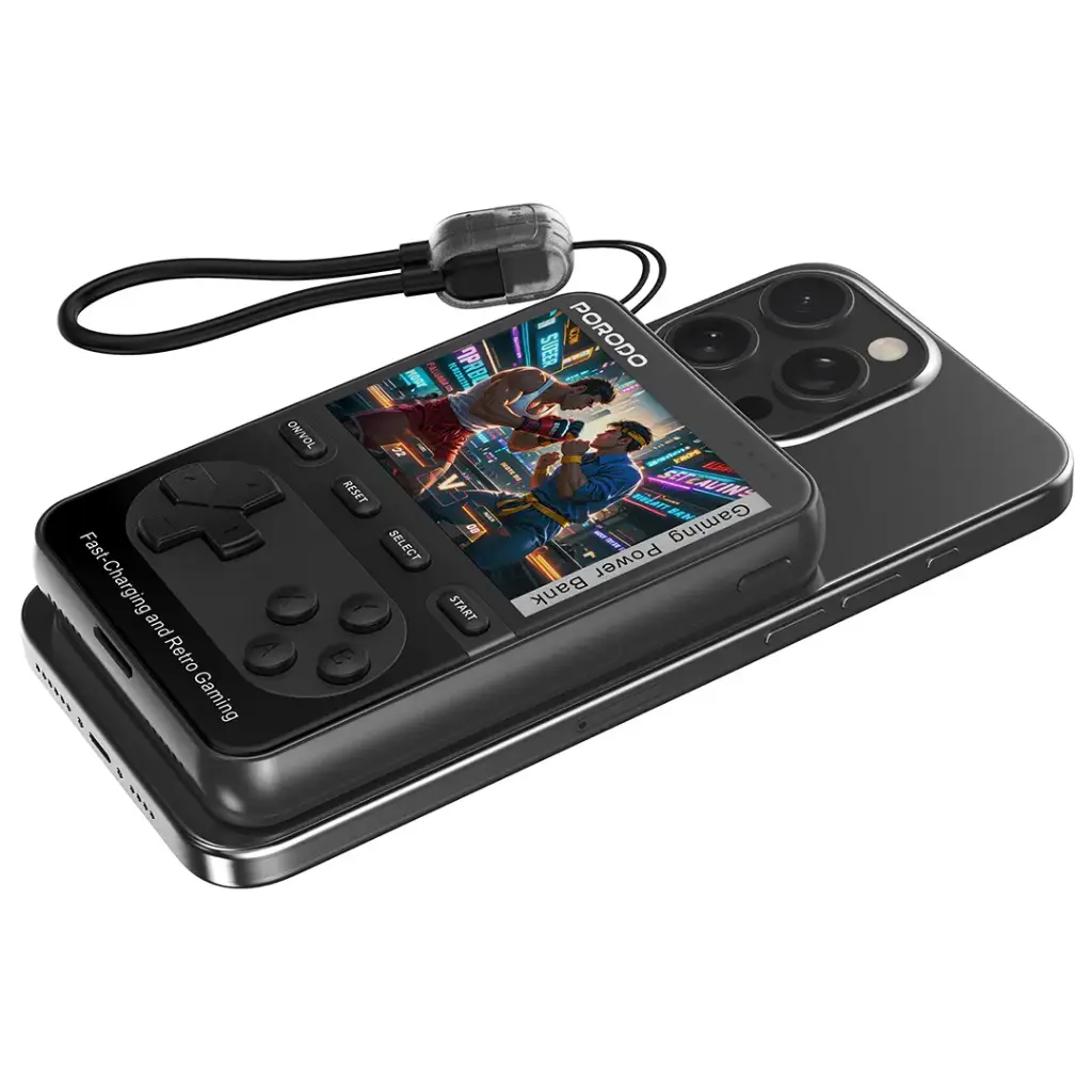 PORODO ARCADEVOLT 10000MAH MAGSAFE POWERBANK BLACK PDPBXH002BK - Image 2