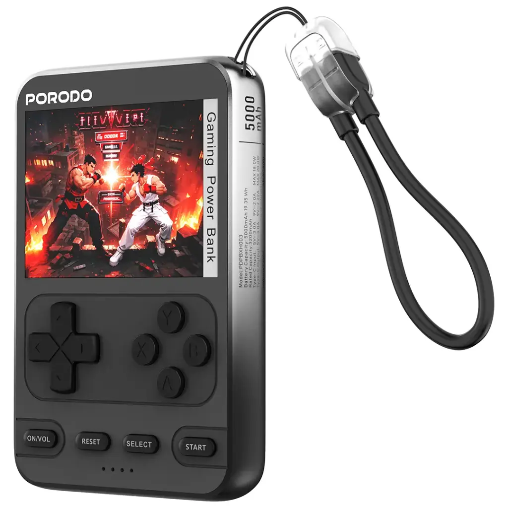 PORODO ARCADEVOLT 5000MAH MAGSAFE POWERBANK BLACK PBPBXH003BK - Image 4