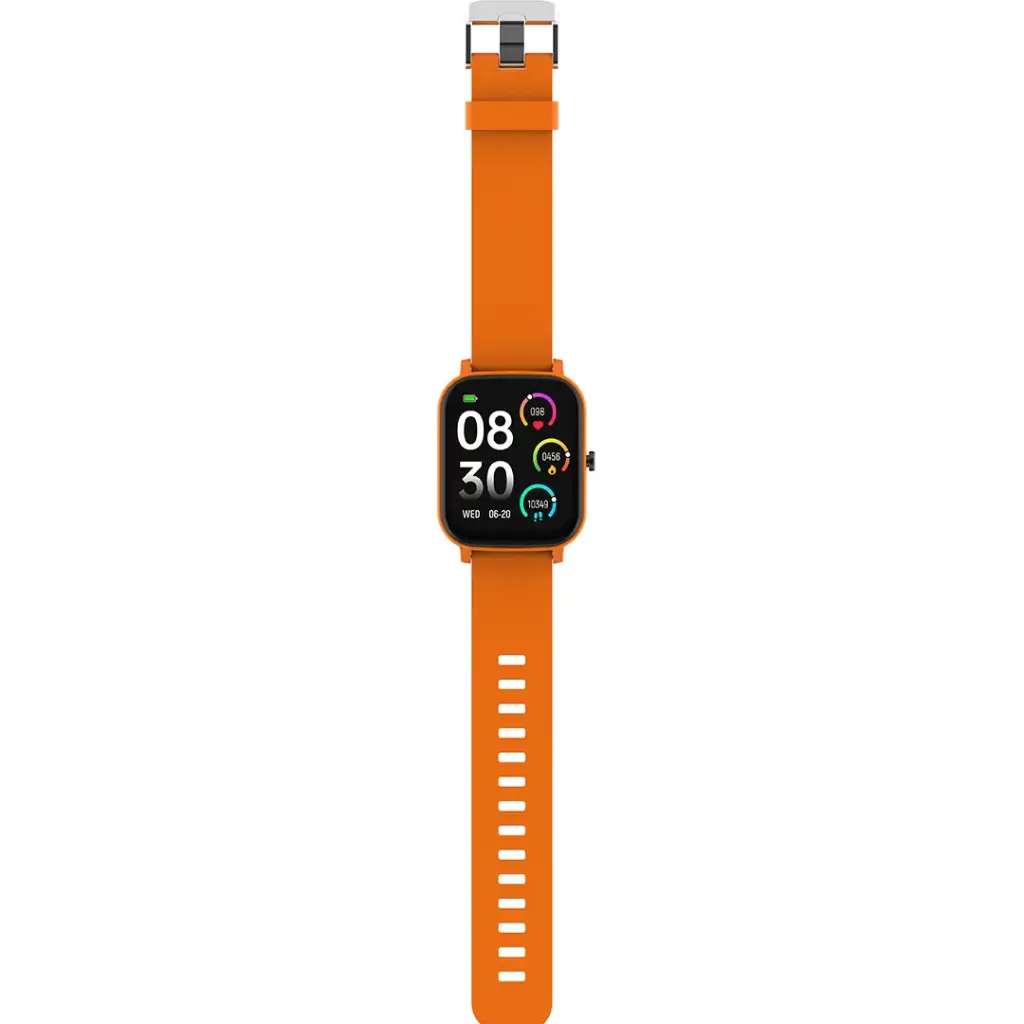 PORODO ENDURA FIT SMART WATCH ORANGE PDSW1830HOG - Image 4