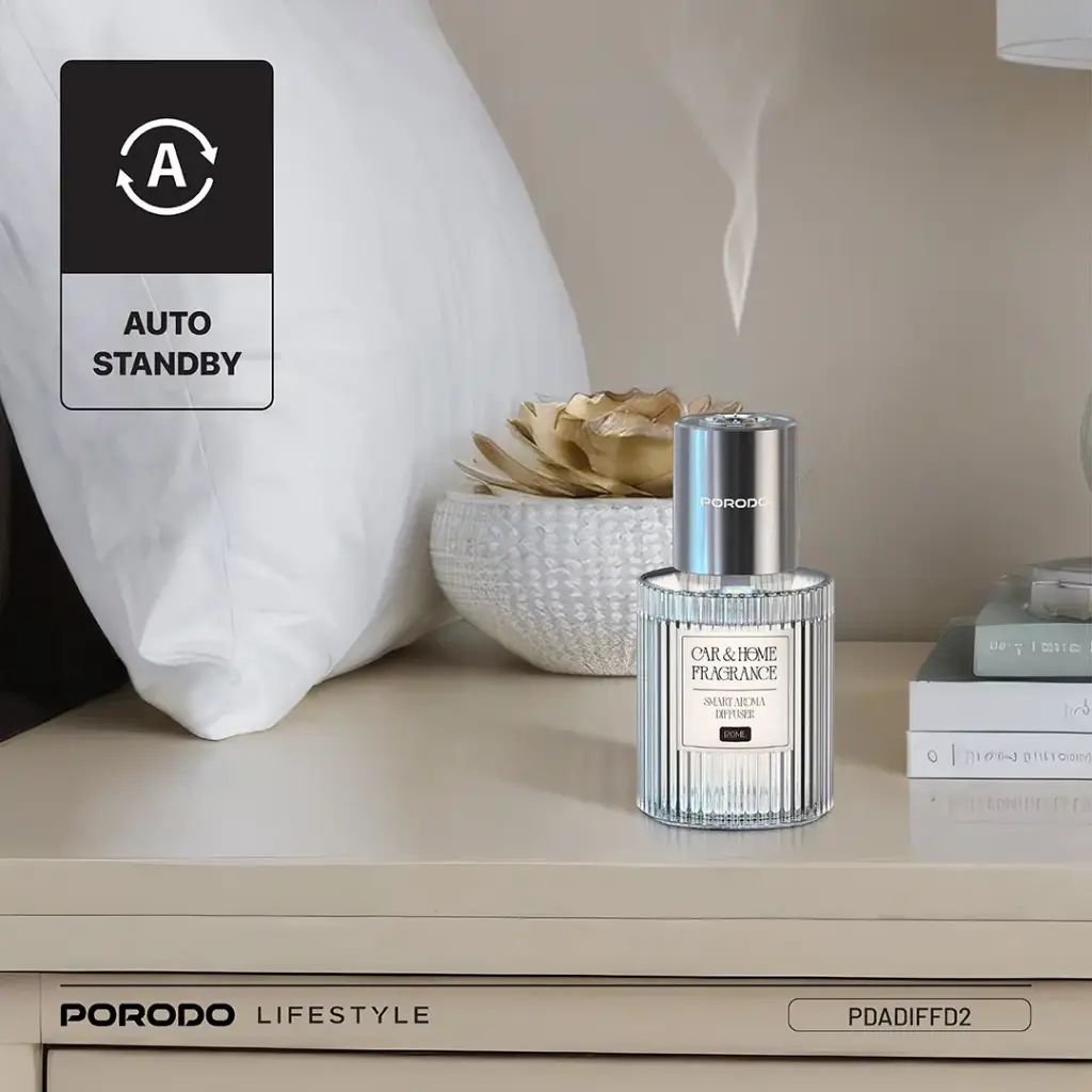 PORODO LIFESTYLE GRASSE SMART AROMA DIFFUSER CLEAR PDADIFFD2 - Image 7