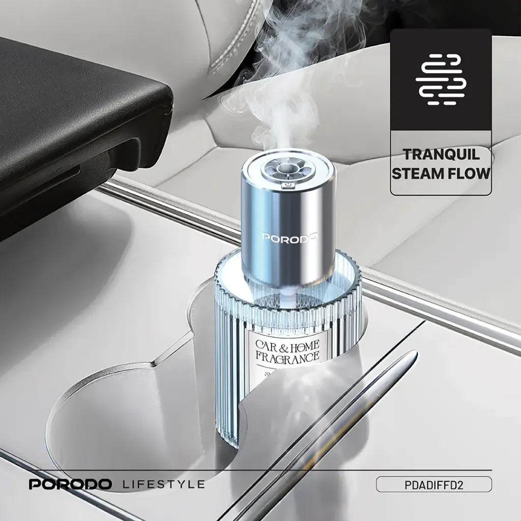 PORODO LIFESTYLE GRASSE SMART AROMA DIFFUSER CLEAR PDADIFFD2 - Image 9