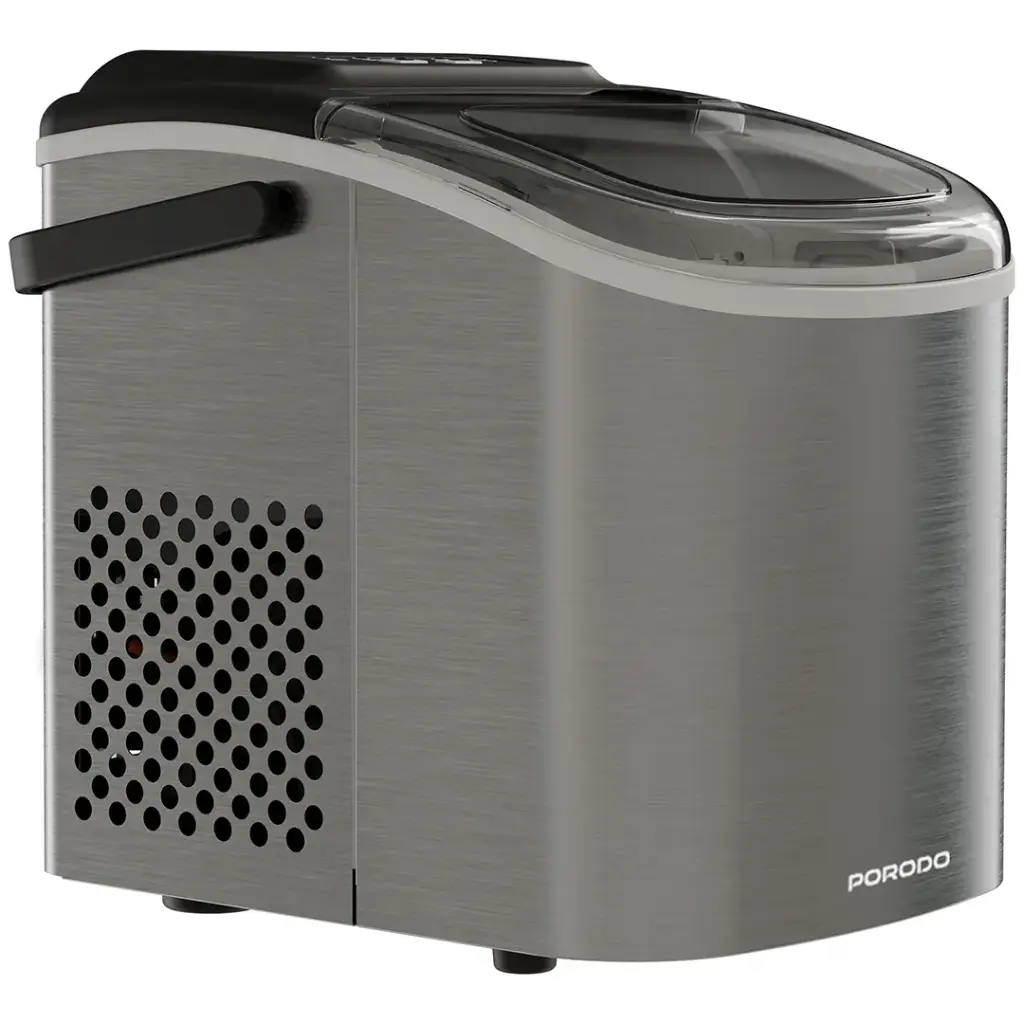 PORODO LIFESTYLE INSTANT BULLET ICE MAKER 1.2L WATER TANK SILVER PDHZB12SL - Image 3