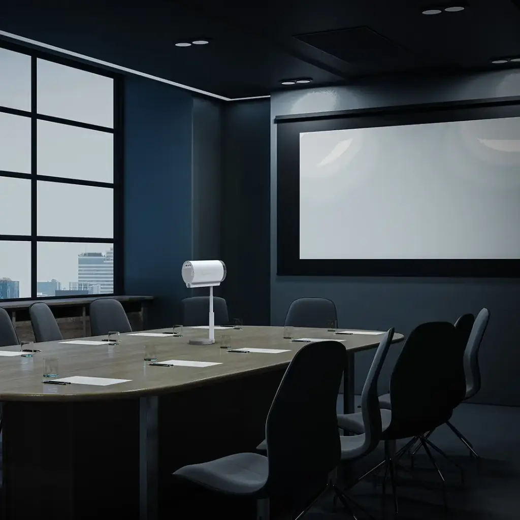 PORODO LUMOS SMART HD PROJECTOR WHITE PDTS7WH - Image 4