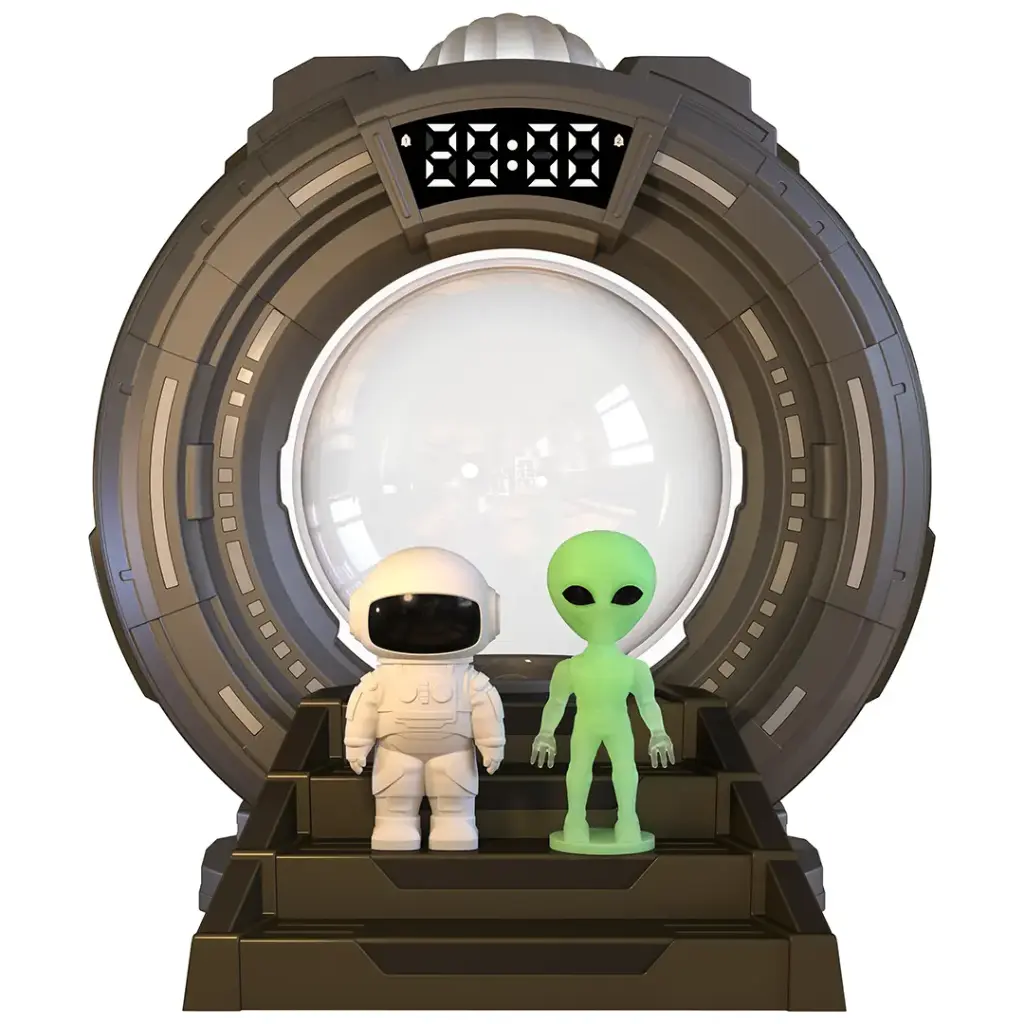 PORODO LIFESTYLE STARGATE LAMP ALIEN PROJECTION LIGHT DARK GREY PDSGPTR3WS - Image 2