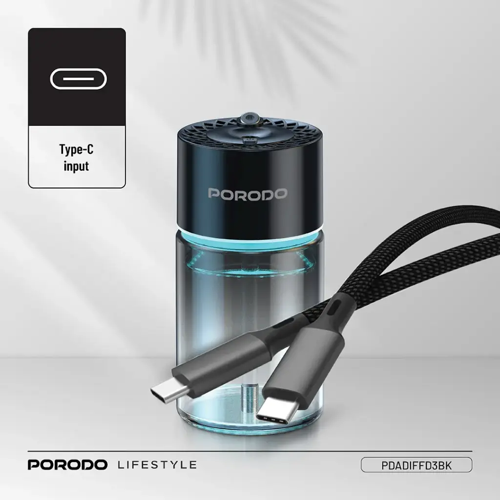 PORODO LIFESTYLE VALENCIA SMART AROMA DIFFUSER BLACK PDADIFFD3BK - Image 10