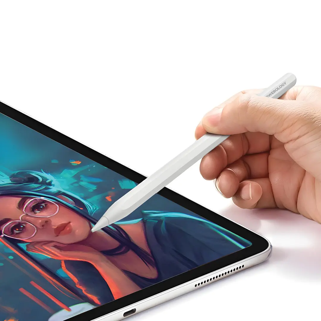 POWEROLOGY ACTIVE STYULUS PEN WHITE PGBSTPNWH - Image 4