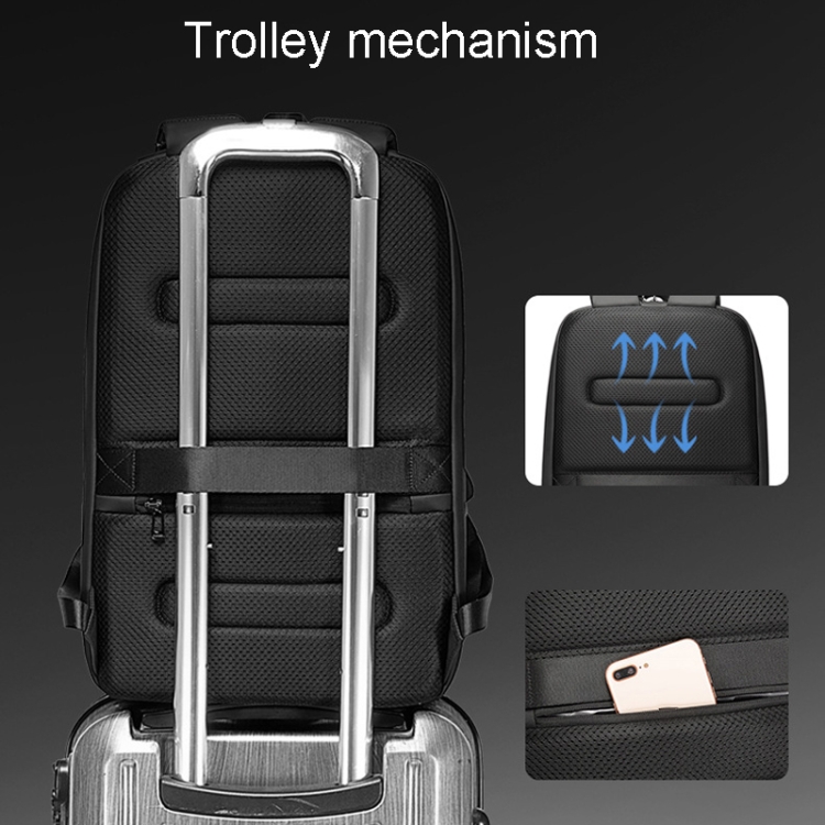 BANGE BACKPACK BLACK BG-7251 - Image 6