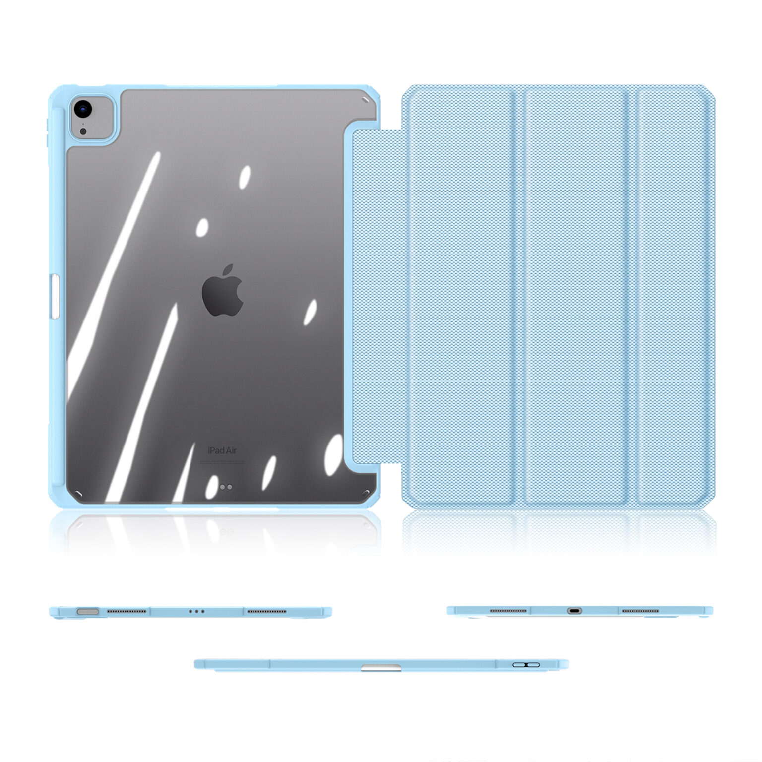 DUXDUCIS IPAD AIR 13/ IPAD PRO 12.9 TOBY SERIES CASE BLUE TOBY-0202 - Image 4