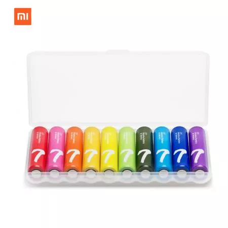XIAOMI RAINBOW ZI7 ALKALINE AAA BATTERY 10 PACK - Image 2