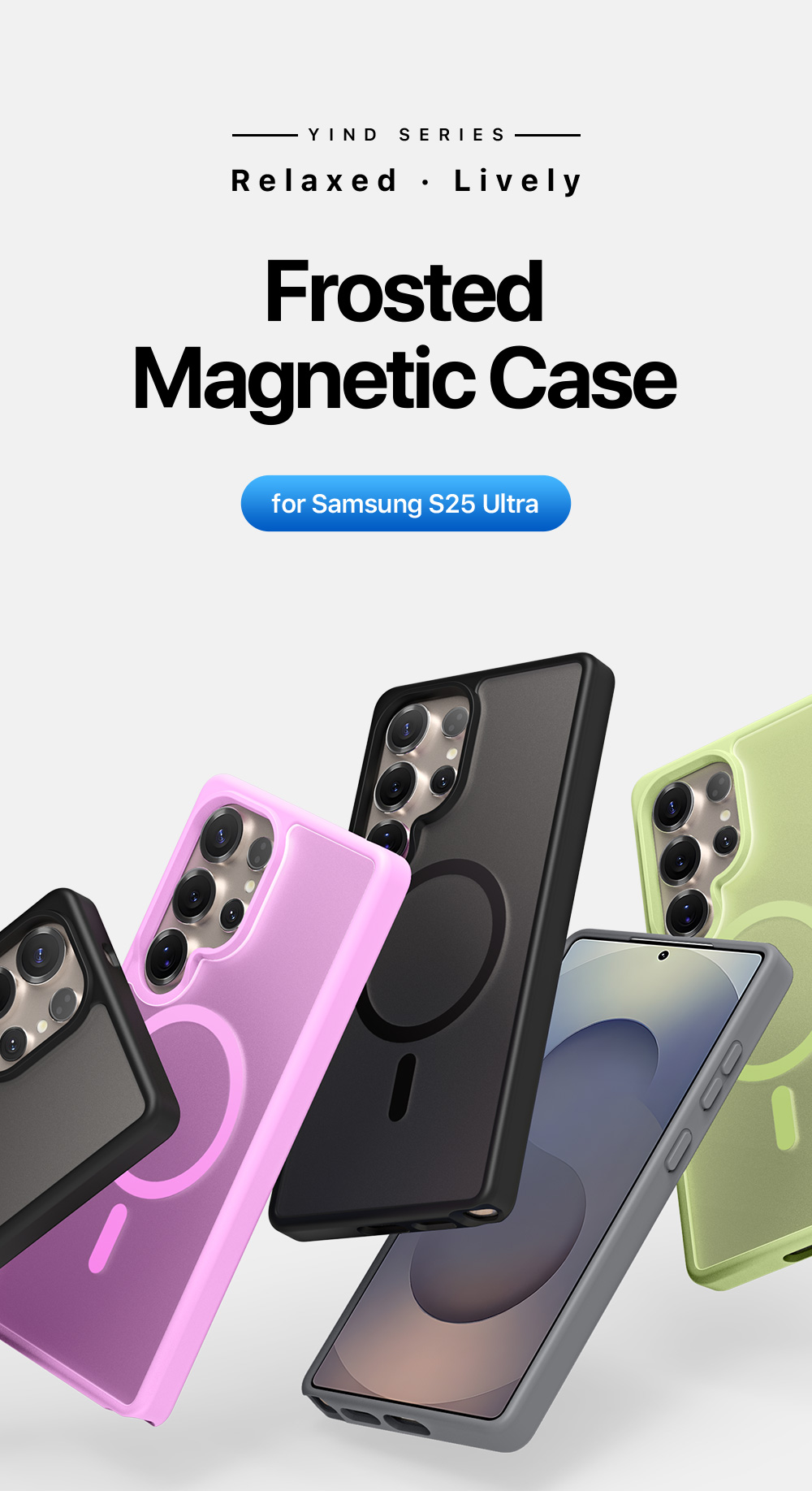 DUXDUCIS SAMSUNG S25 ULTRA YIND SERIES CASE BLACK YIND0067 - Image 3