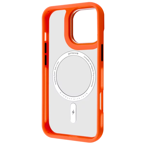 LEVELO SOLO IPHONE 17 PRO MAGSAFE MATTE CASE ORANGE LVLSOLOM17PORG - Image 2