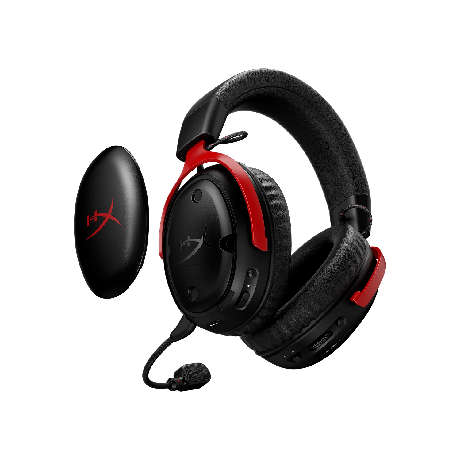 HYPERX CLOUD III S WIRELESS GAMING HEADSET BLACK RED A59Z0AA - Image 7