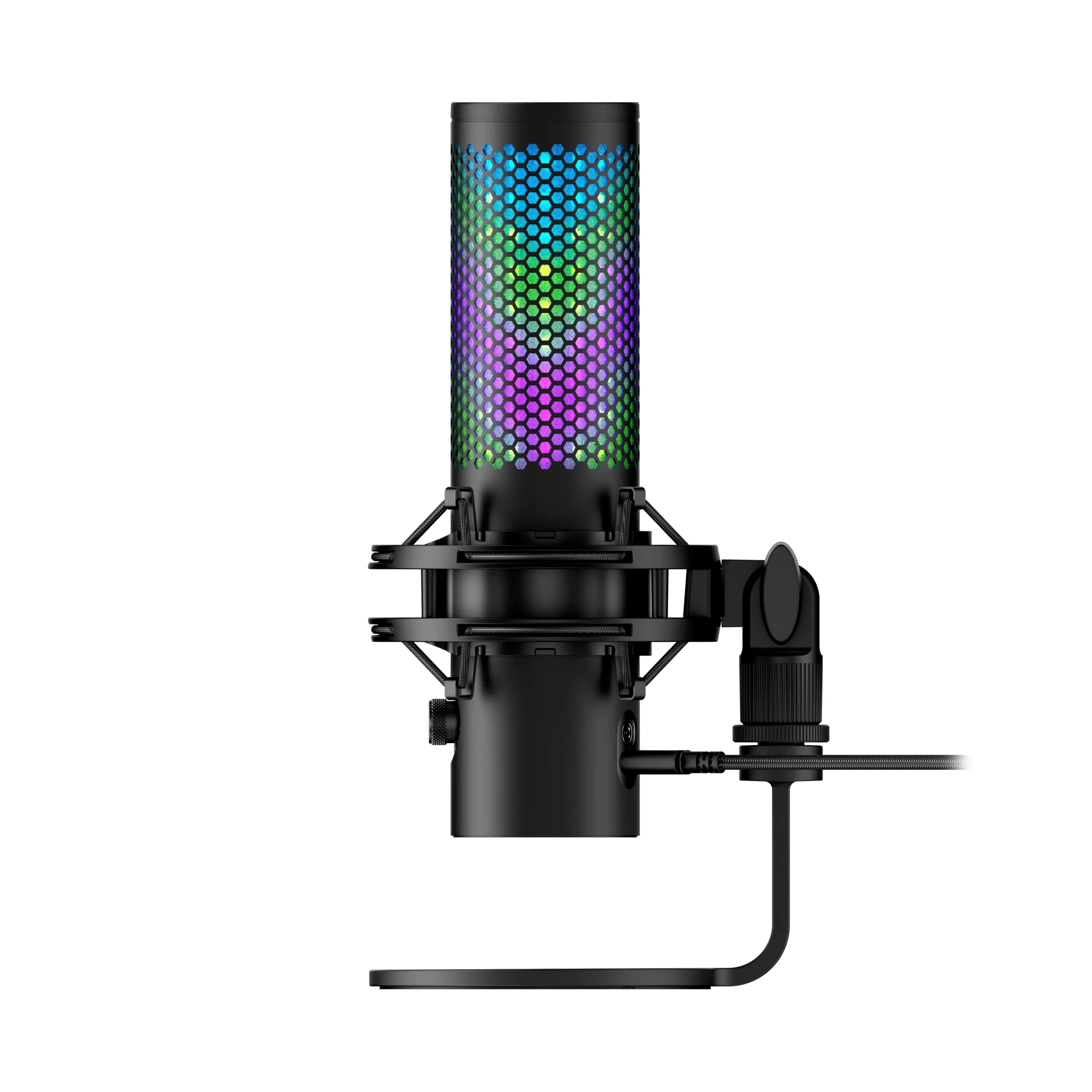 HYPERX QUADCAST 2S USB MICROPHONE WITH RGB LIGHTNING BLACK 9A273AA - Image 7