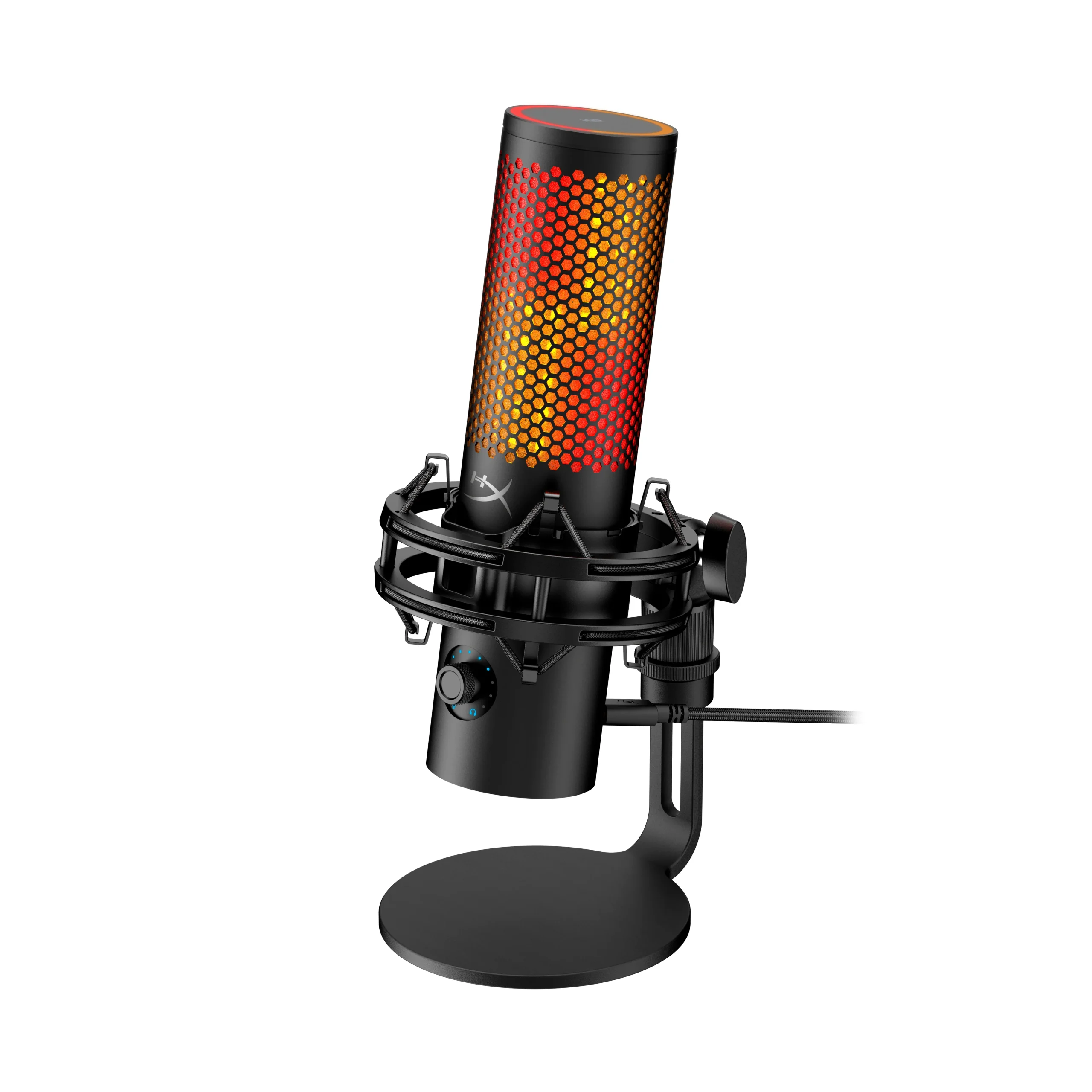 HYPERX QUADCAST 2S USB MICROPHONE WITH RGB LIGHTNING BLACK 9A273AA - Image 8