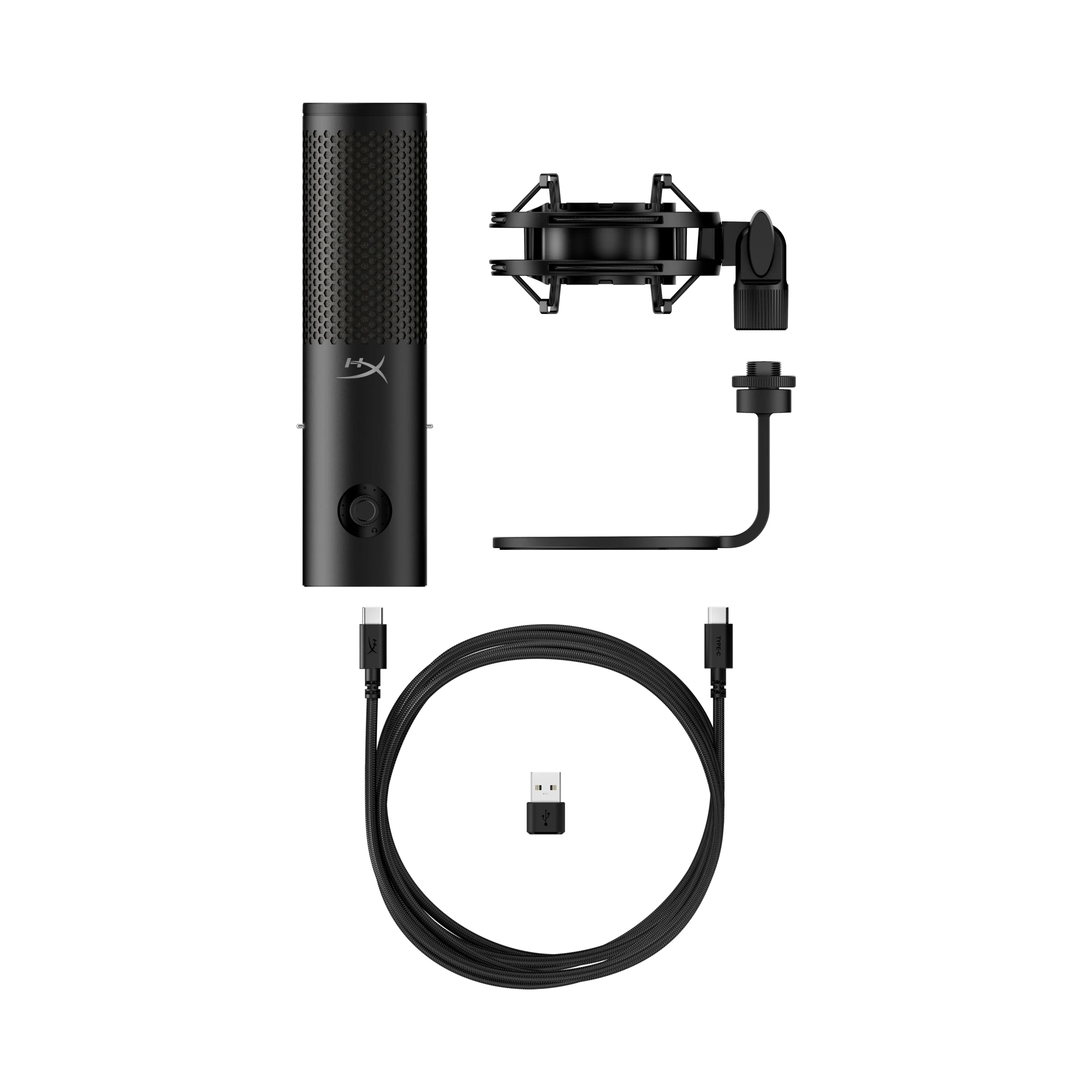 HYPERX QUADCAST 2S USB MICROPHONE WITH RGB LIGHTNING BLACK 9A273AA - Image 14