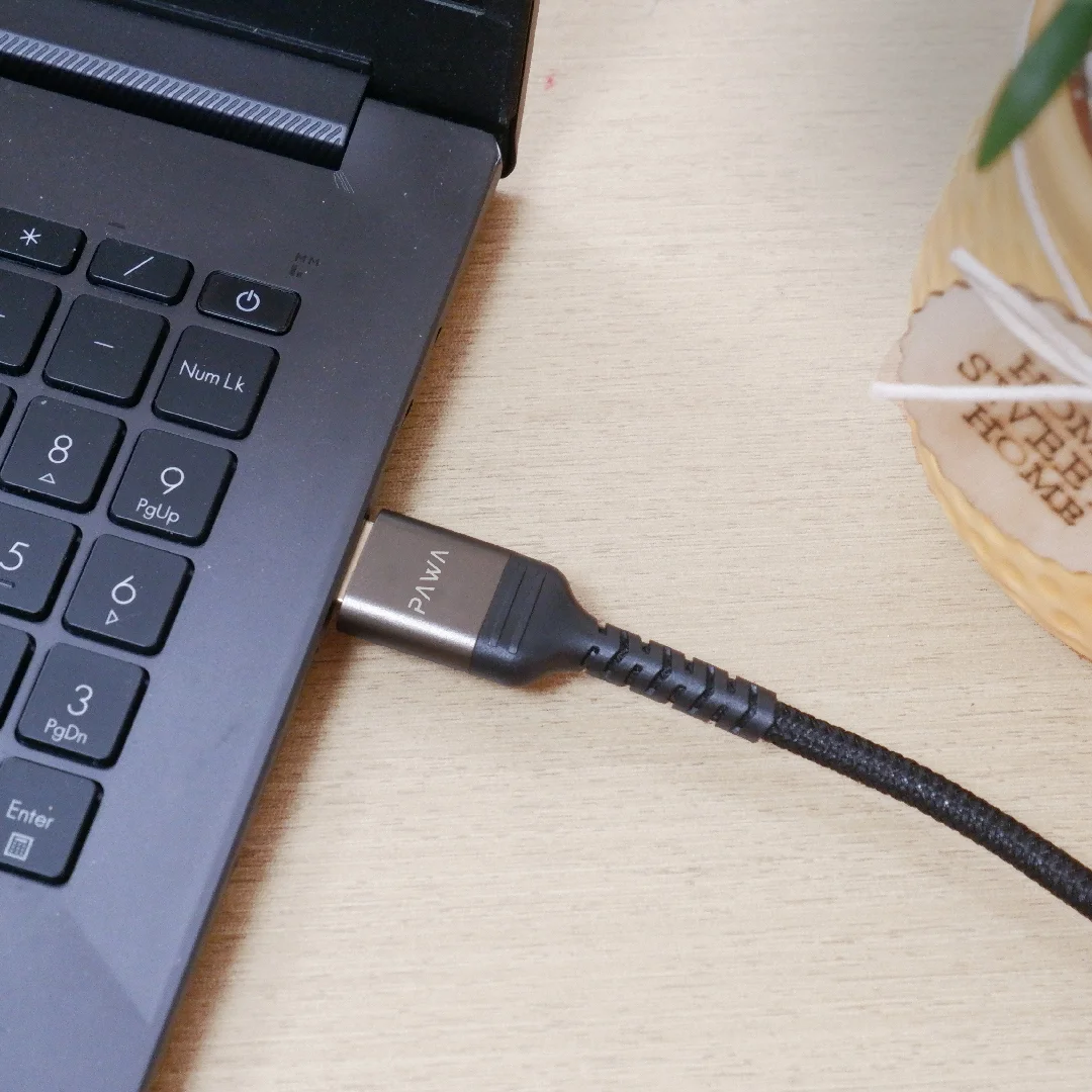 PAWA EL CARO SERIES HDMI TO HDMI 8K PREMIUM BRAIDED CABLE 3M BLACK PW-ELHD8K3M-BK - Image 2