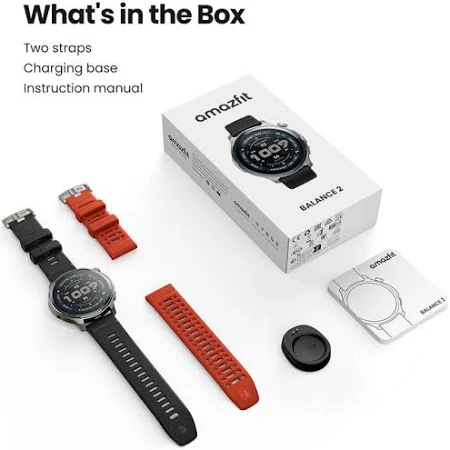 AMAZFIT BALANCE 2 SMART WATCH BLACK - Image 7