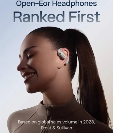 AFTERSHOKZ OPENFIT 2+ OPEN EAR TRUE WIRELESS EARBUDS GREY T921 - Image 8