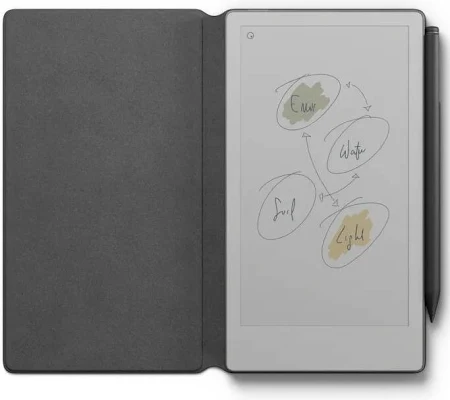 REMARKABLE PAPER PRO MOVE WITH MARKER PLUS AND BOOK FOLIO MOSAIC WEAVE BASALT RM91A-1004NW - Image 2
