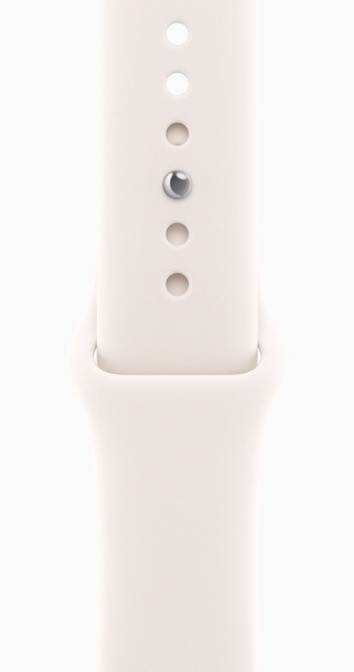 APPLE WATCH SERIES 11 GPS 42MM 2025 ROSE GOLD ALUMINIUM CASE WITH LIGHT BLUSH SPORT BAND - M/L MEU44 - Image 4