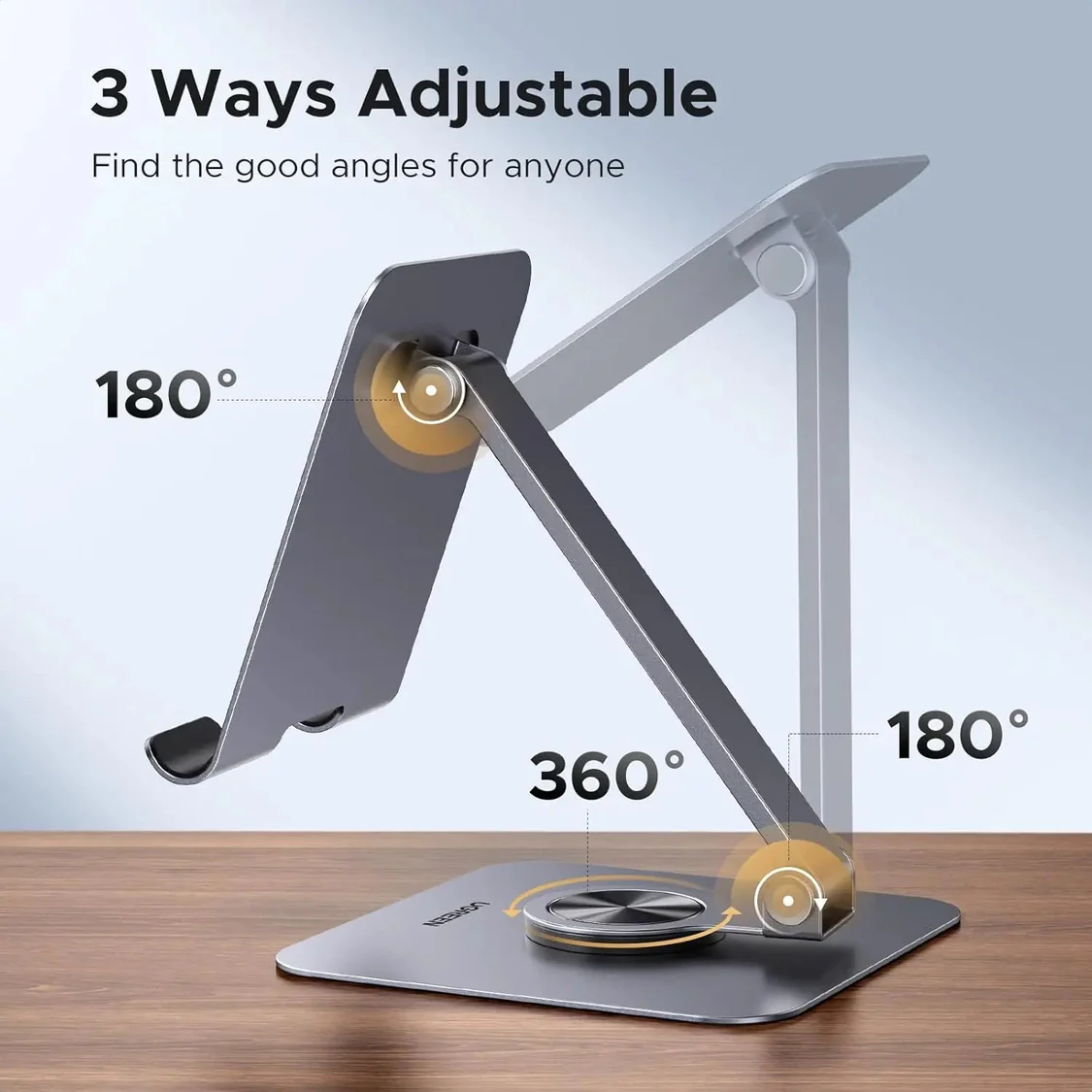 UGREEN IPAD DESKTOP 7 TO 13 METAL HOLDER 40996 - Image 4