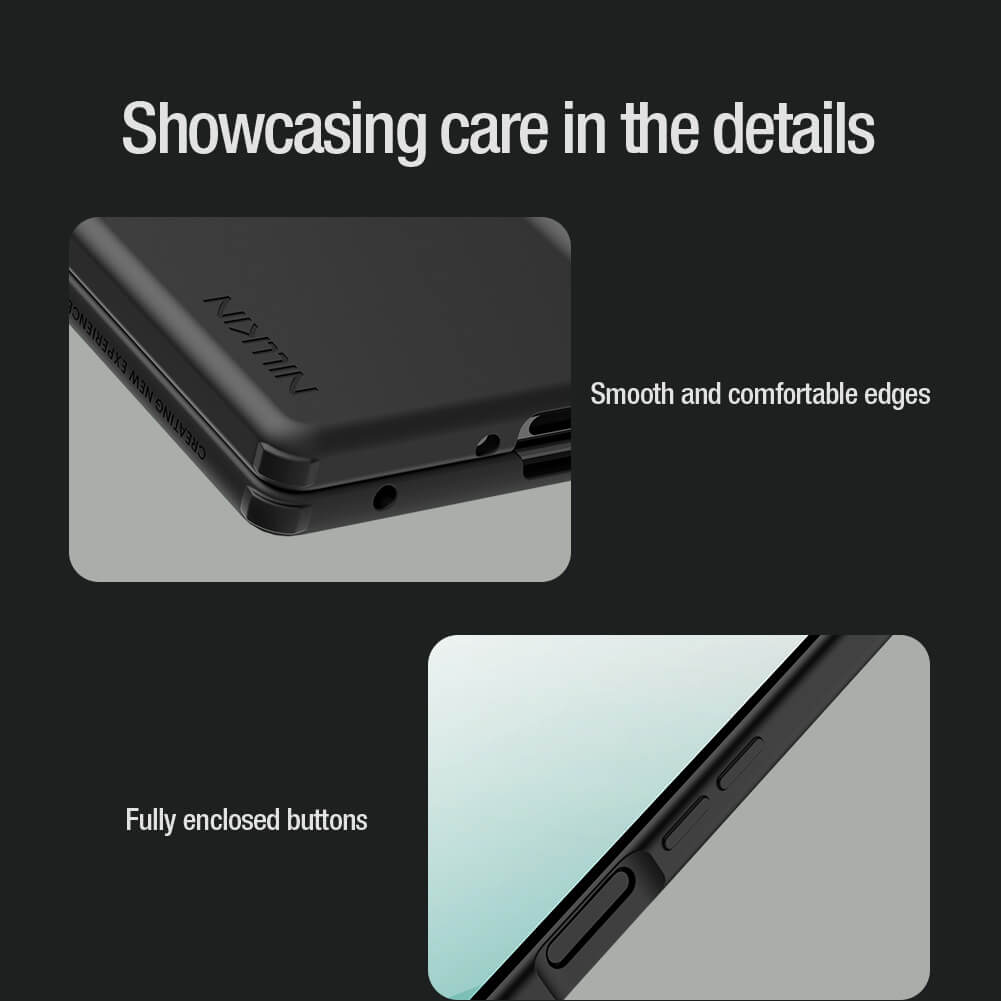 NILKIN SAMSUNG Z FOLD 7 CASE WITH PEN BLACK - Image 8
