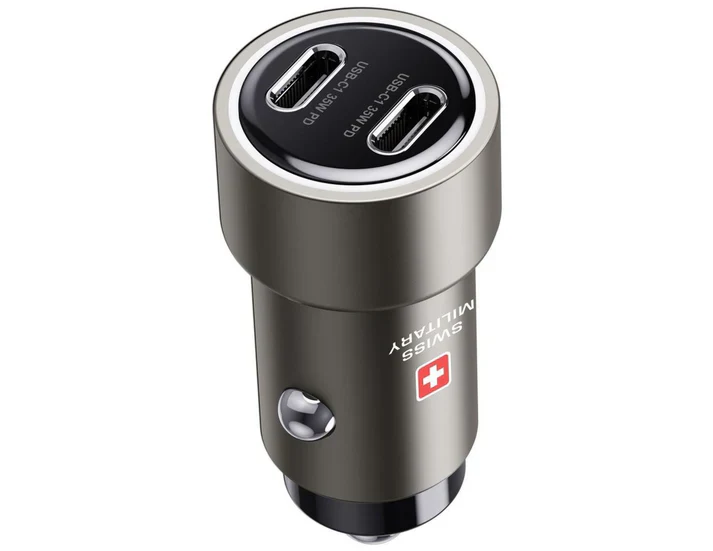 SWISS MILITARY CAR DRIVE 70W SUPER FAST CHARGER WITH USB-C TO USB CABLE - Image 4