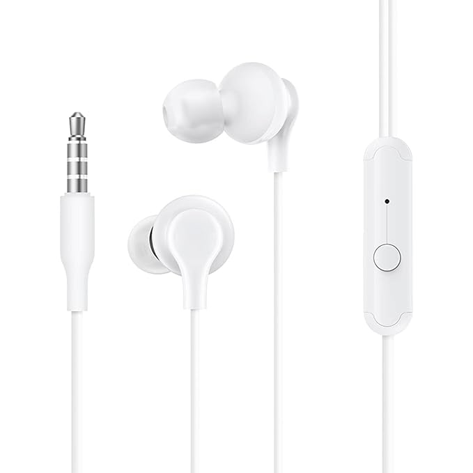 YESDIDO 2ND GEN DIRECT PLUG EARPHONE WHITE YH50 - Image 2