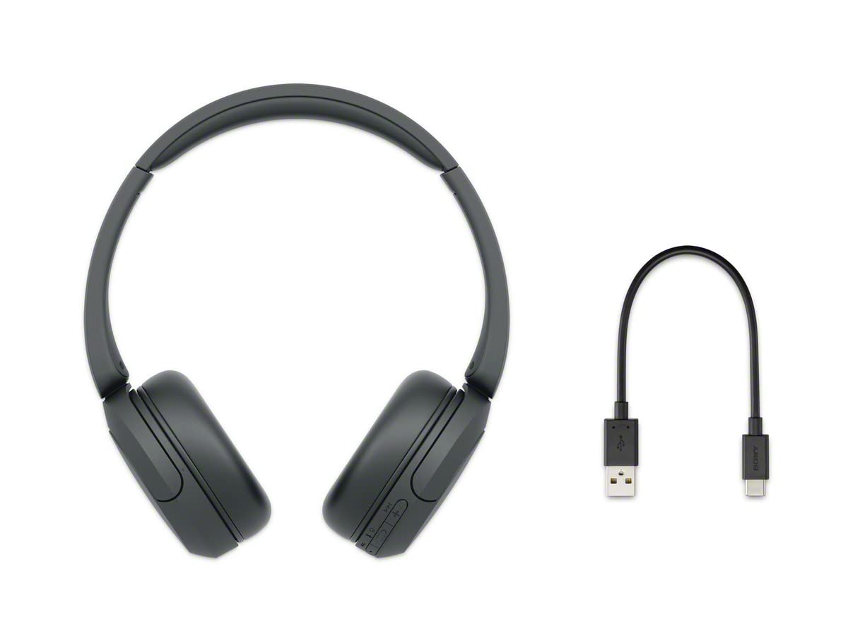 SONY WIRELESS ON EAR HEADPHONE BLACK WH-CH520 - Image 7