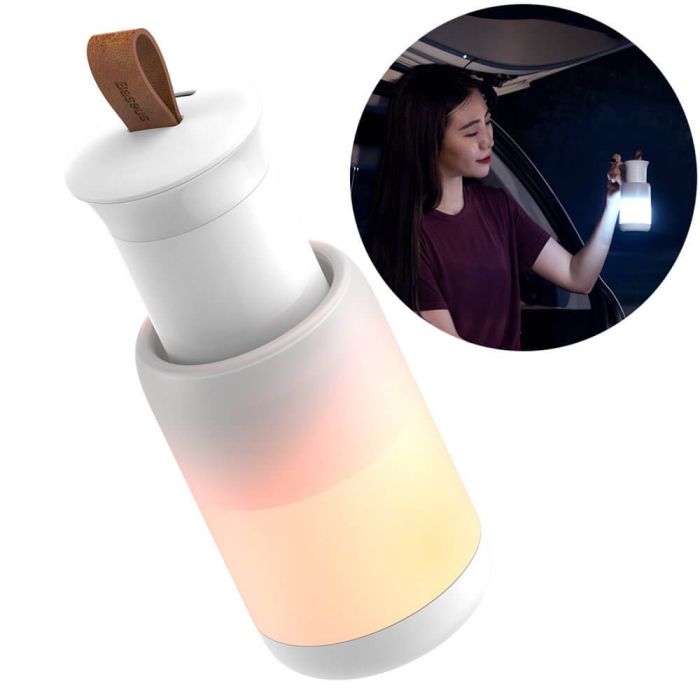 BASEUS STARLIT NIGHT CAR EMERGENCY LIGHT WHITE CRYJD01-A02 - Image 2