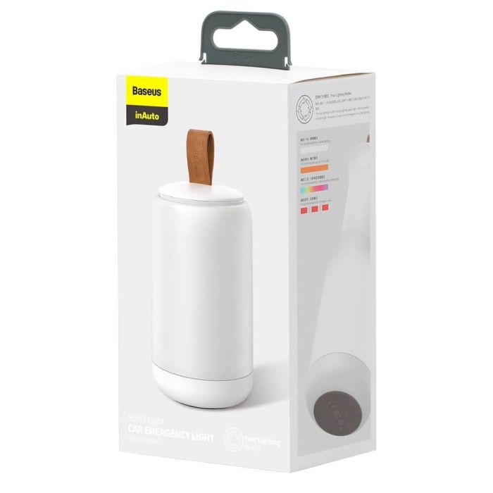 BASEUS STARLIT NIGHT CAR EMERGENCY LIGHT WHITE CRYJD01-A02 - Image 8