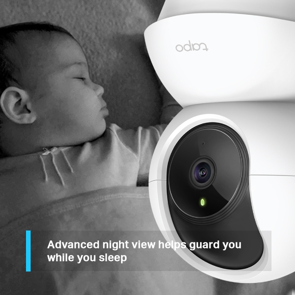 TP LINK 2K RESOLUTION PAN TILT HOME SECURITY WIFI CAMERA TAPO C210 - Image 5