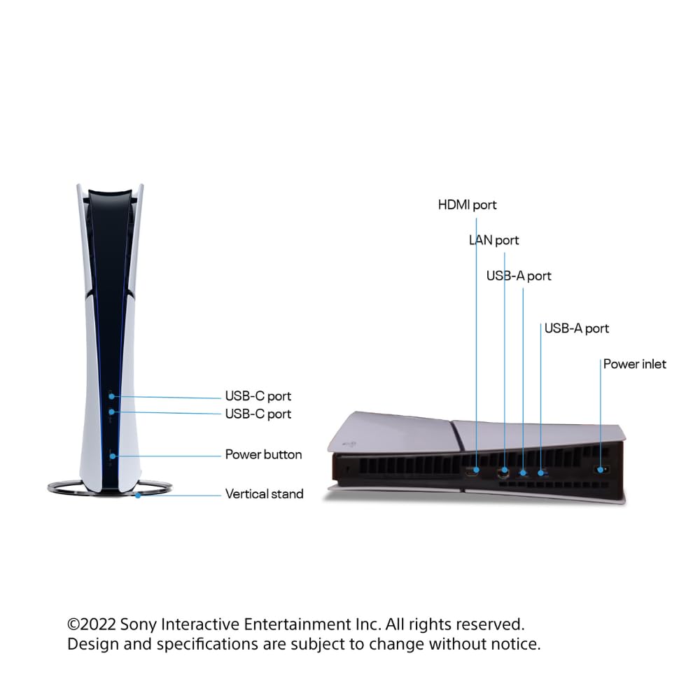 SONY PLAYSTATION 5 4K 120HDR 825GB DIGITAL EDITION CFI-2116 - Image 8