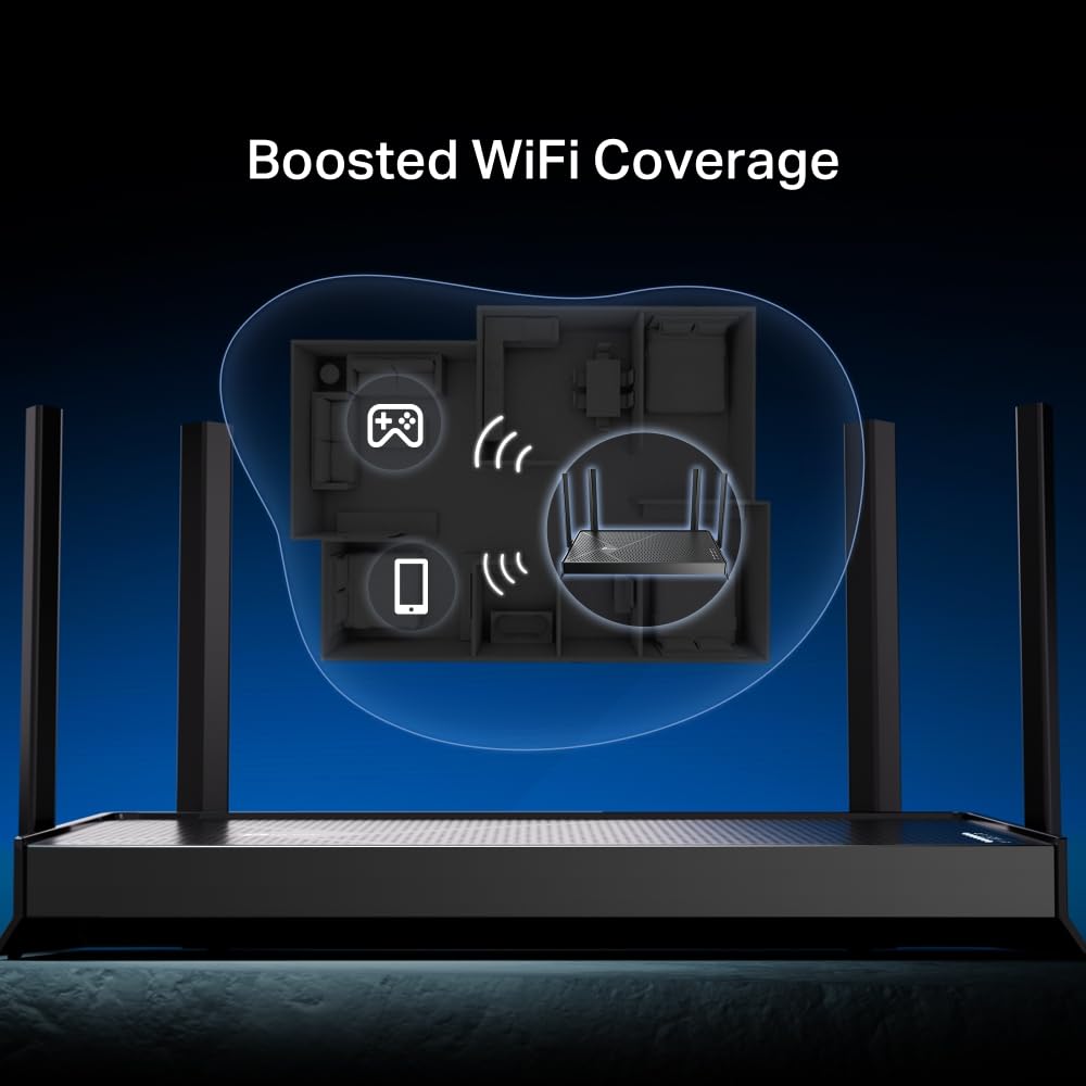 TP-LINK BE3600 DUAL BAND WI-FI 7 GAMING ROUTER ARCHER GE230 - Image 8