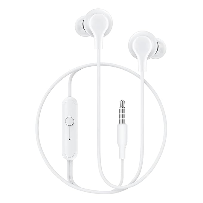 YESDIDO 2ND GEN DIRECT PLUG EARPHONE WHITE YH50 - Image 5
