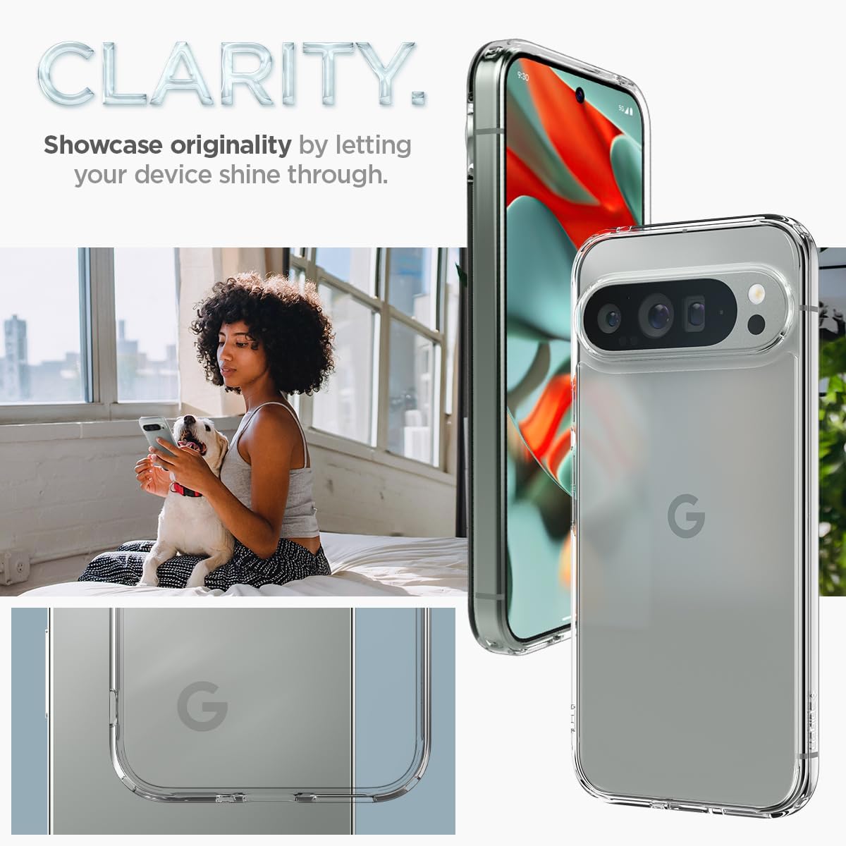 LIKGUS GOOGLE PIXEL 10 PRO XL CASE CLEAR - Image 8