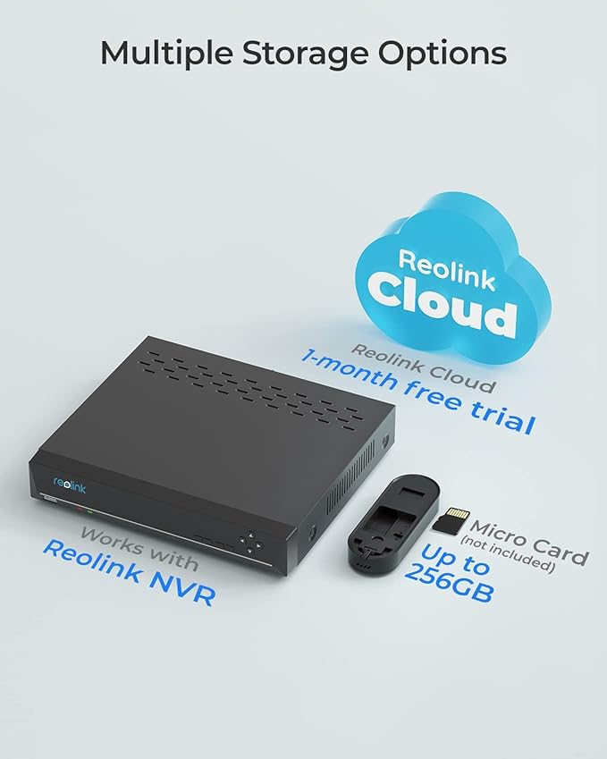 REOLINK 4MP QUAD HD OUTDOOR WIFI CAMERA COMPACT AND POWERFUL WITH 2K+CLARITY WCLMC2KP01 - Image 6