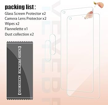 SAMSUNG GALAXY A11 CLEAR GLASS SCREEN PROTECTER - Image 8