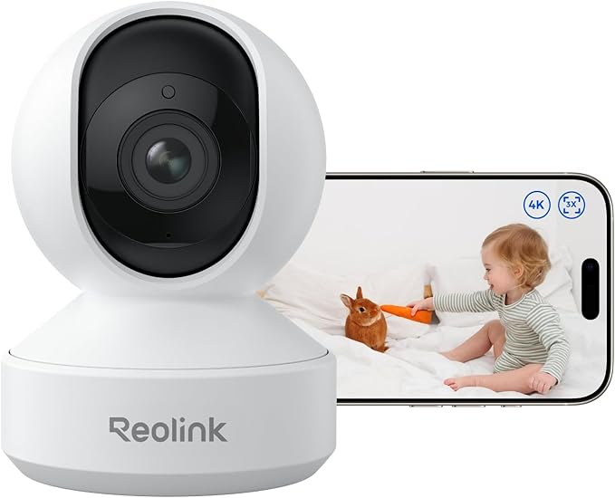 REOLINK WIFI SERIES 3MP SUPER HD PAN & TILT WIFI CAMERA WCE1PT2K03 - Image 2