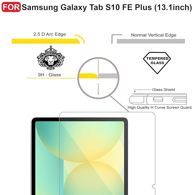 SAMSUNG GALAXY S10 FE PLUS CLEAR GLASS SCREEN PROTECTER - Image 7