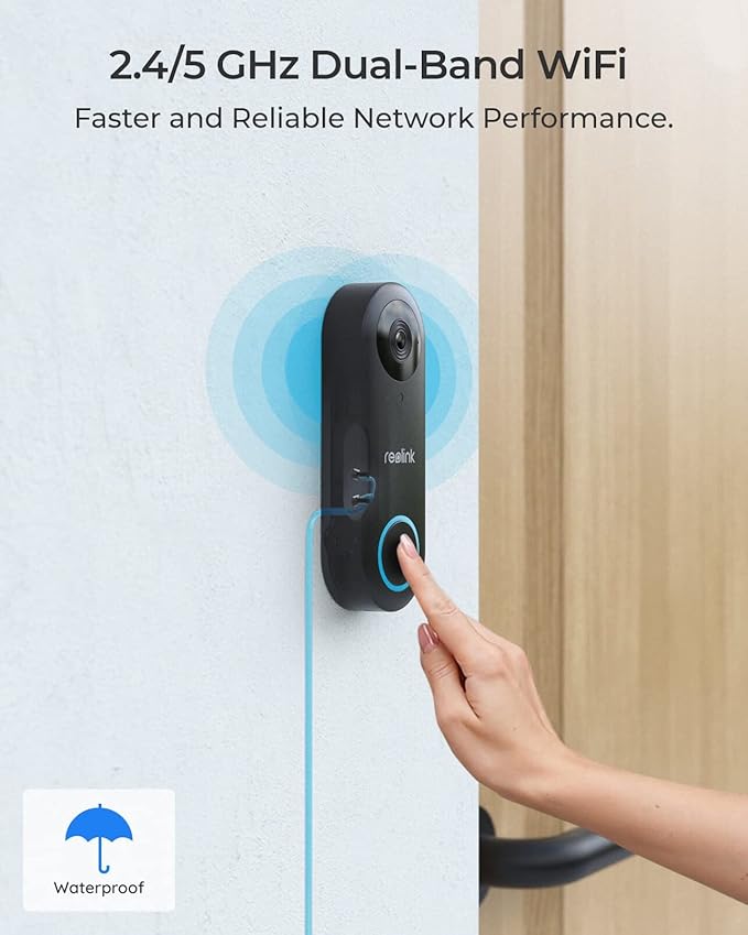 REOLINK 4MP QUAD HD OUTDOOR WIFI CAMERA COMPACT AND POWERFUL WITH 2K+CLARITY WCLMC2KP01 - Image 3