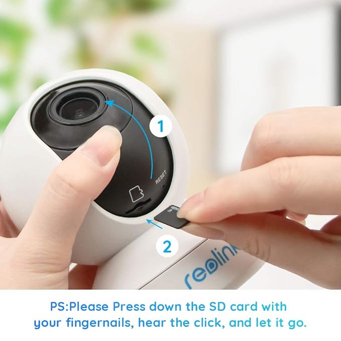 REOLINK WIFI SERIES 4MP SUPER HD PAN & TILT WIFI CAMERA WCEP4MP04PT - Image 6