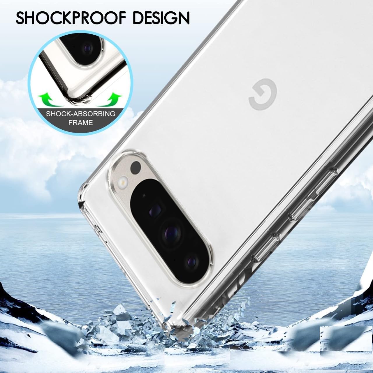 LIKGUS GOOGLE PIXEL 10 PRO XL CASE CLEAR - Image 4