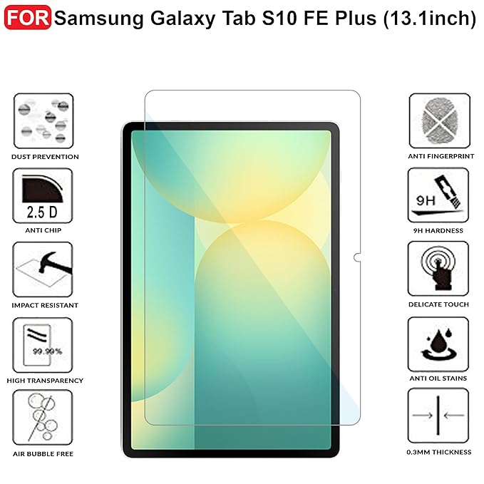 SAMSUNG GALAXY S10 FE PLUS CLEAR GLASS SCREEN PROTECTER - Image 4